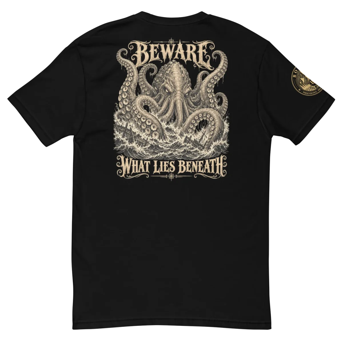 Beware What Lies Beneath, Black, back