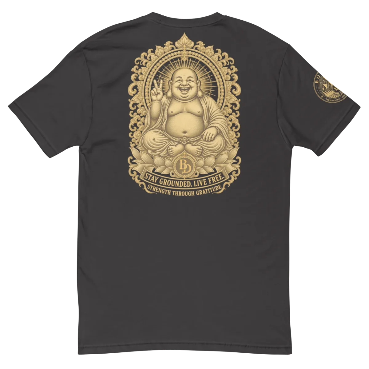 Buddha 1, Graphite Black, back
