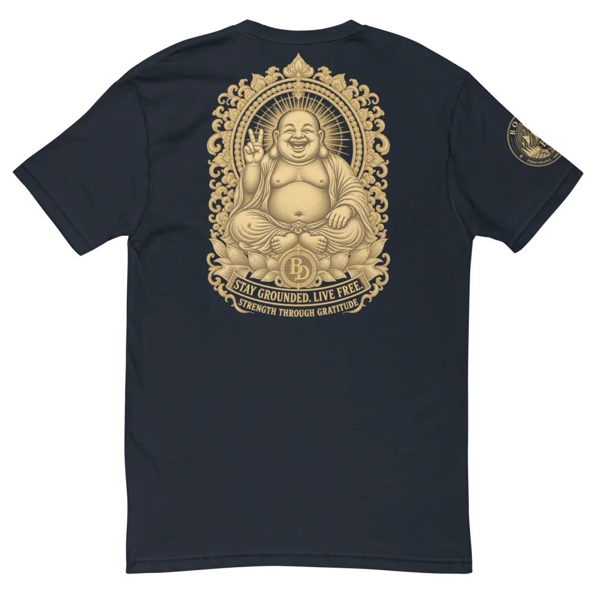 Buddha 1, Midnight Navy, back