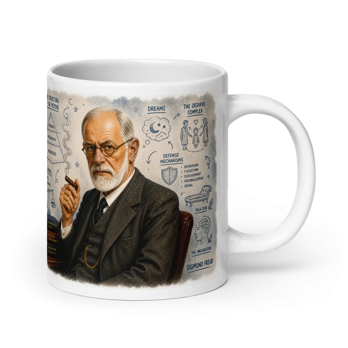 Freud Mug, view 4