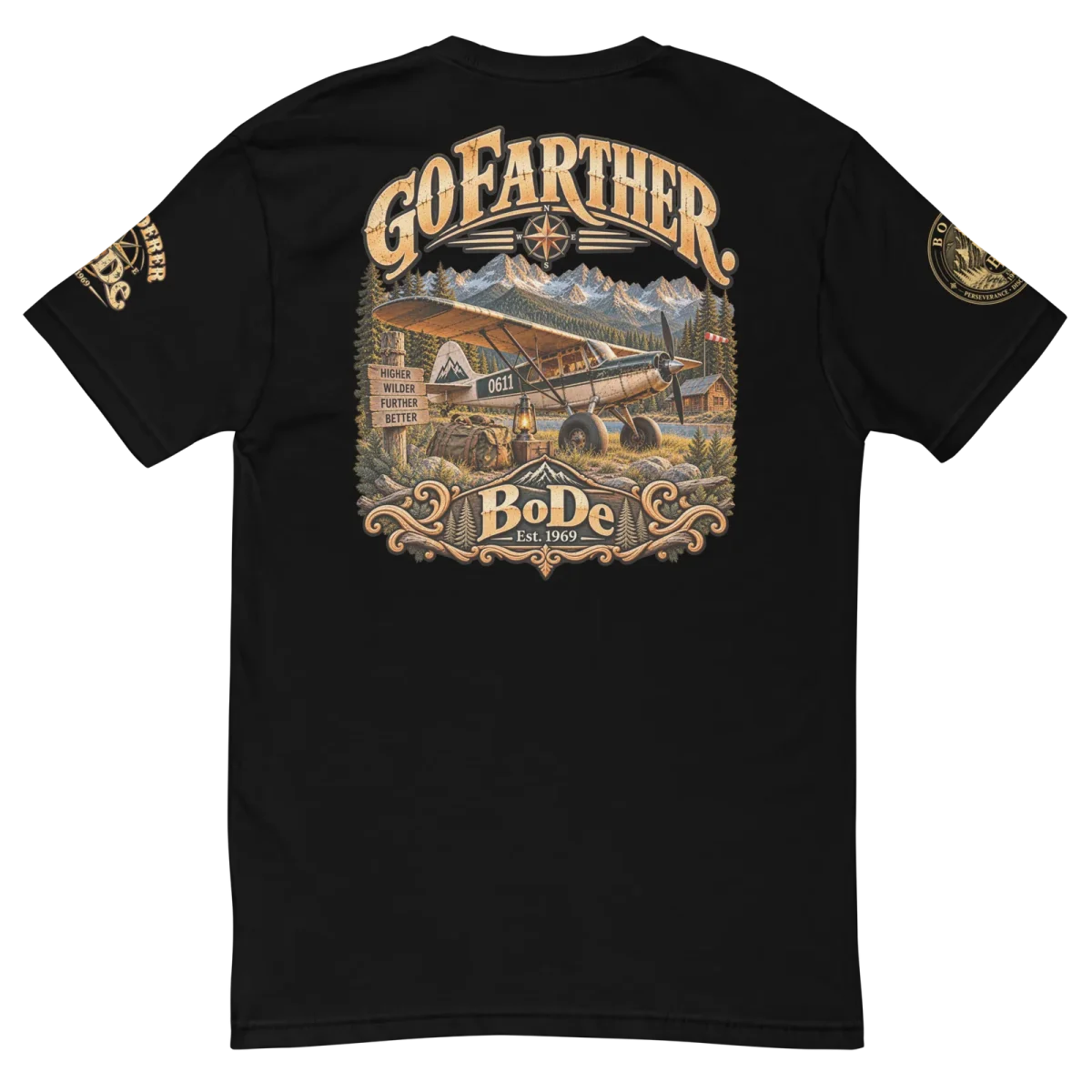 Go Farther, Black, back