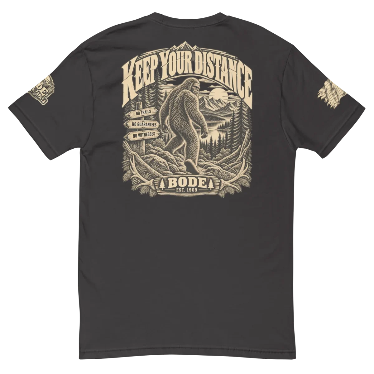 Keep Your Distance 2, Graphite Black, back