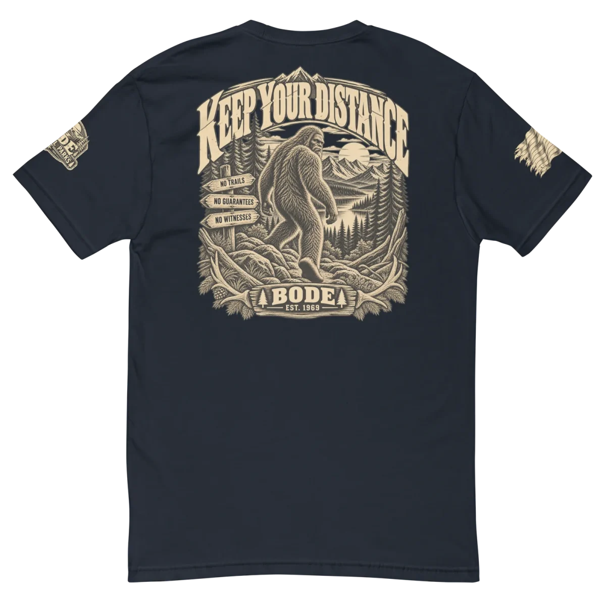 Keep Your Distance 2, Midnight Navy, back
