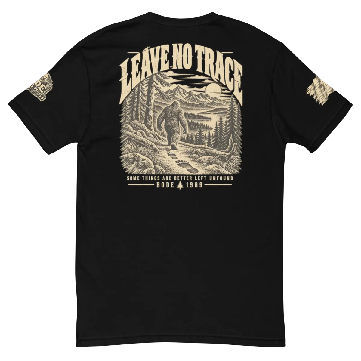 Leave No Trace, Black, back