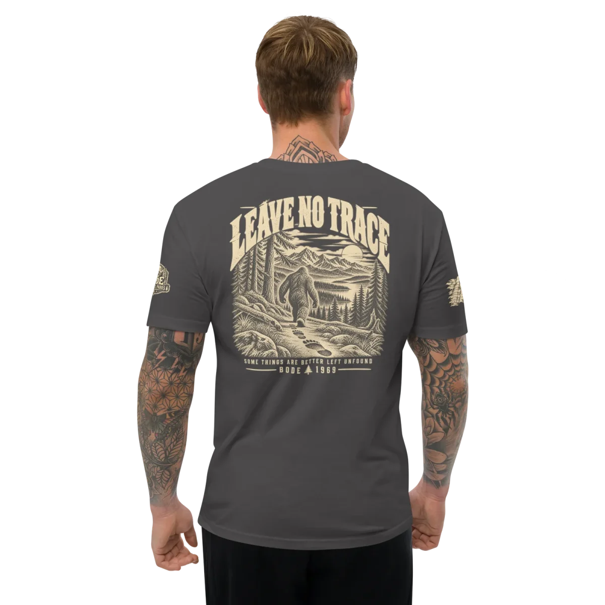 Leave No Trace, Heavy Metal, back, worn