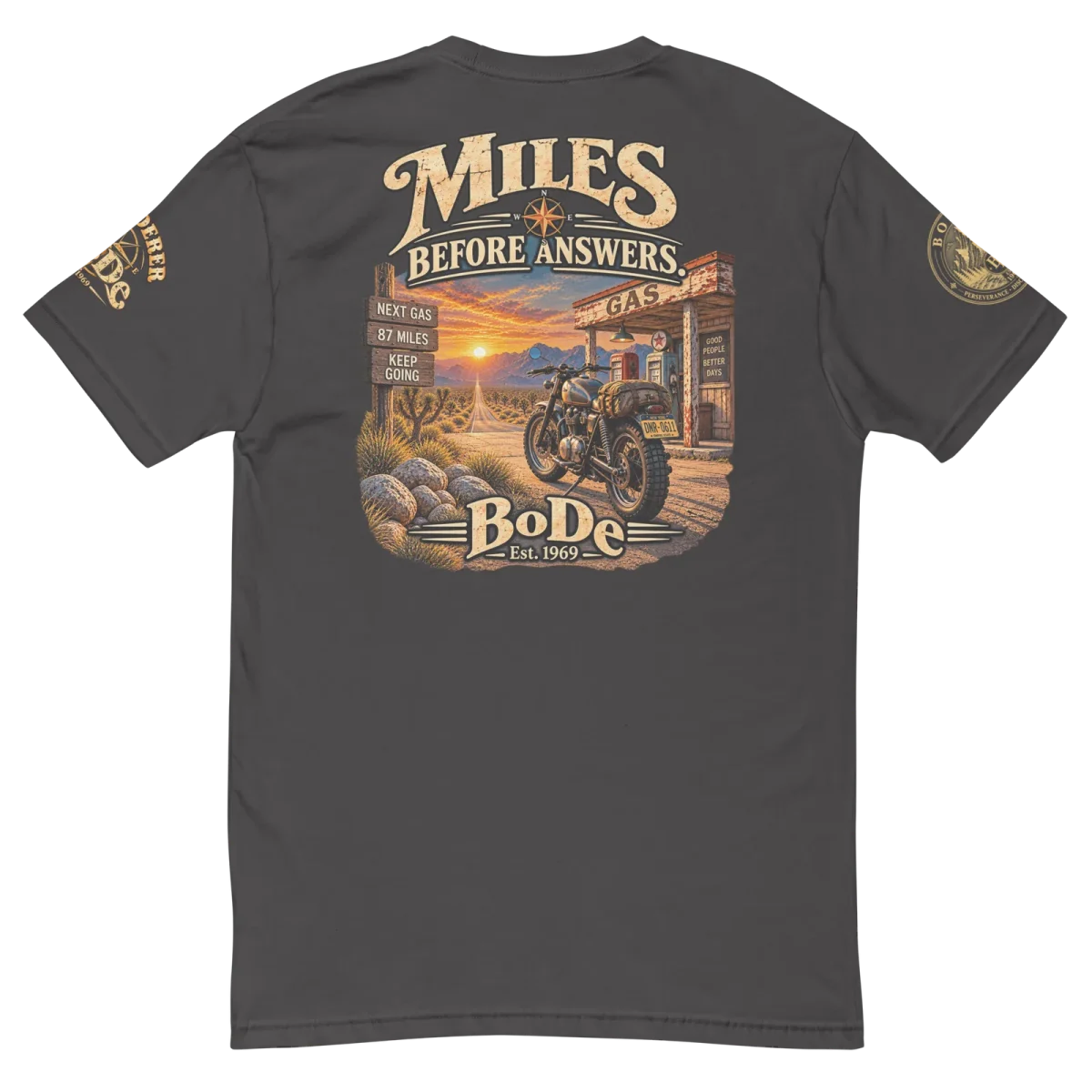 Miles, Heavy Metal, back