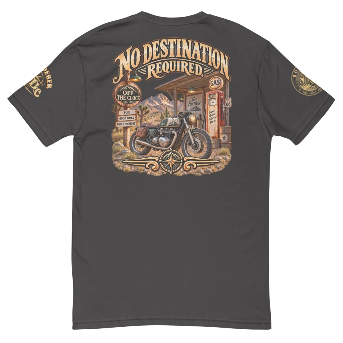 No Destination, Heavy Metal, back