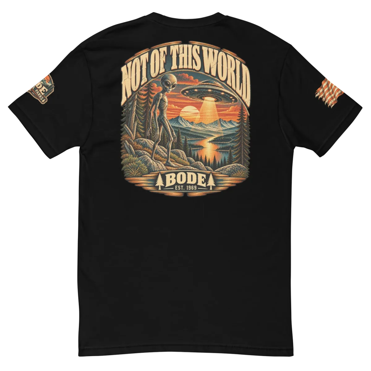Not of This World - Alien, Black, back