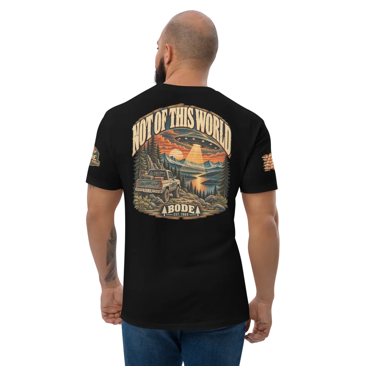 Not of This World - UFO, Black, back, worn