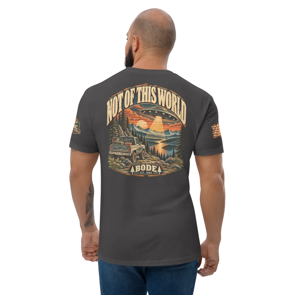 Not of This World - UFO, Heavy Metal, back, worn