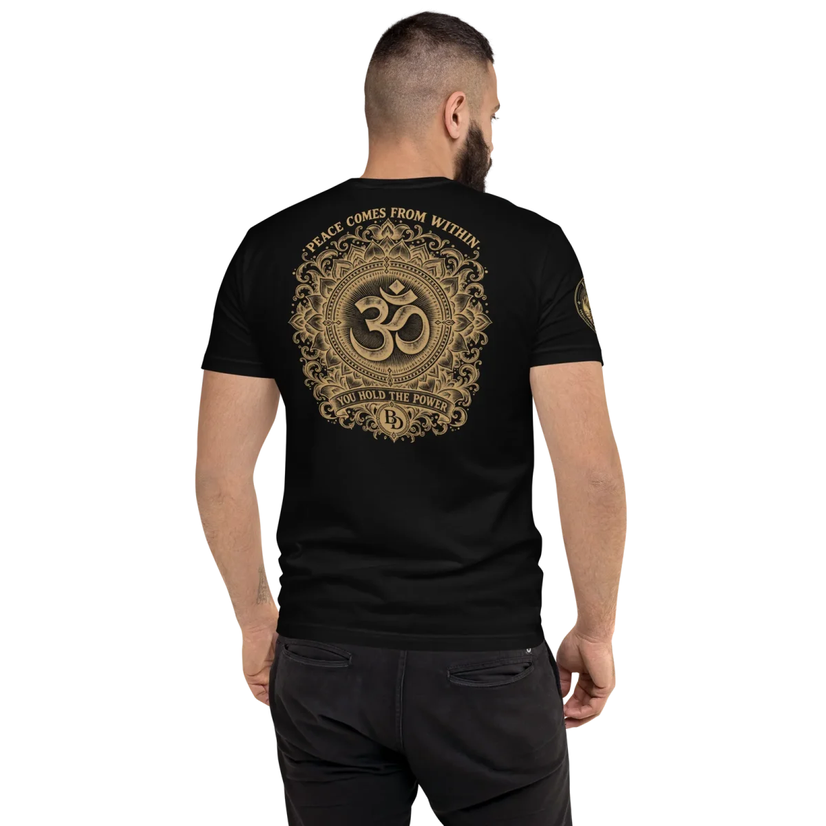 Ohm, Black, back, worn