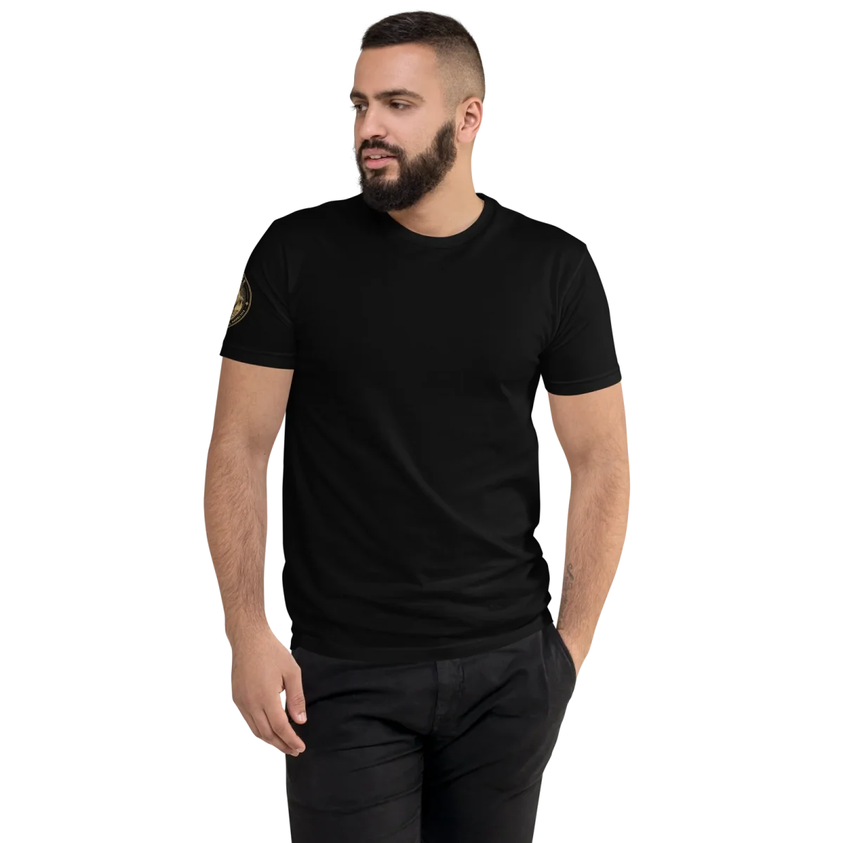 Ohm, Black, front, worn