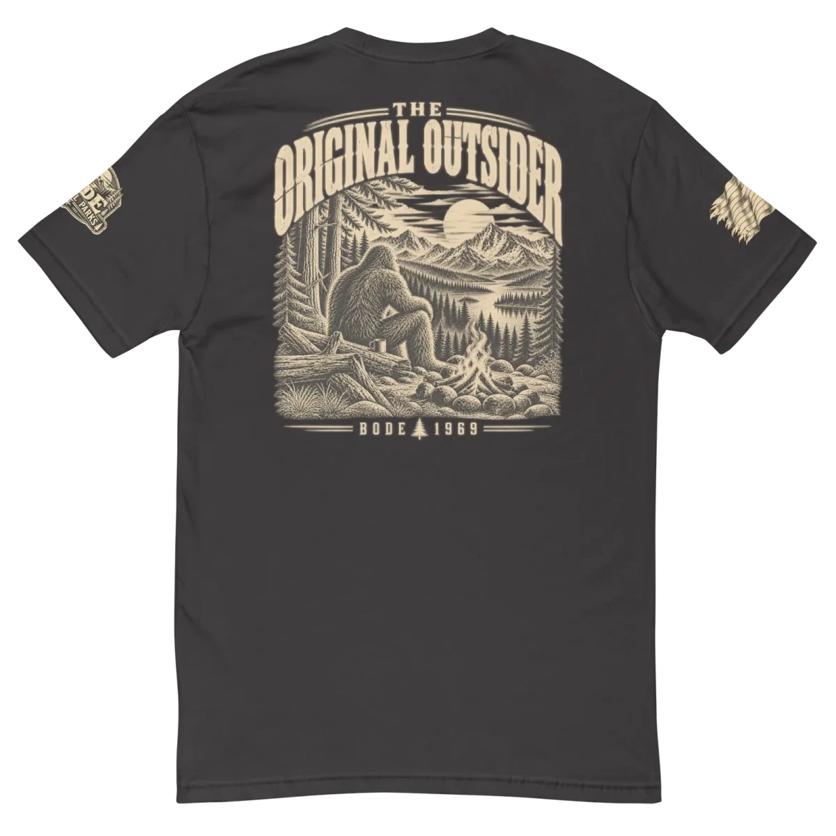 Original Outsider, Graphite Black, back