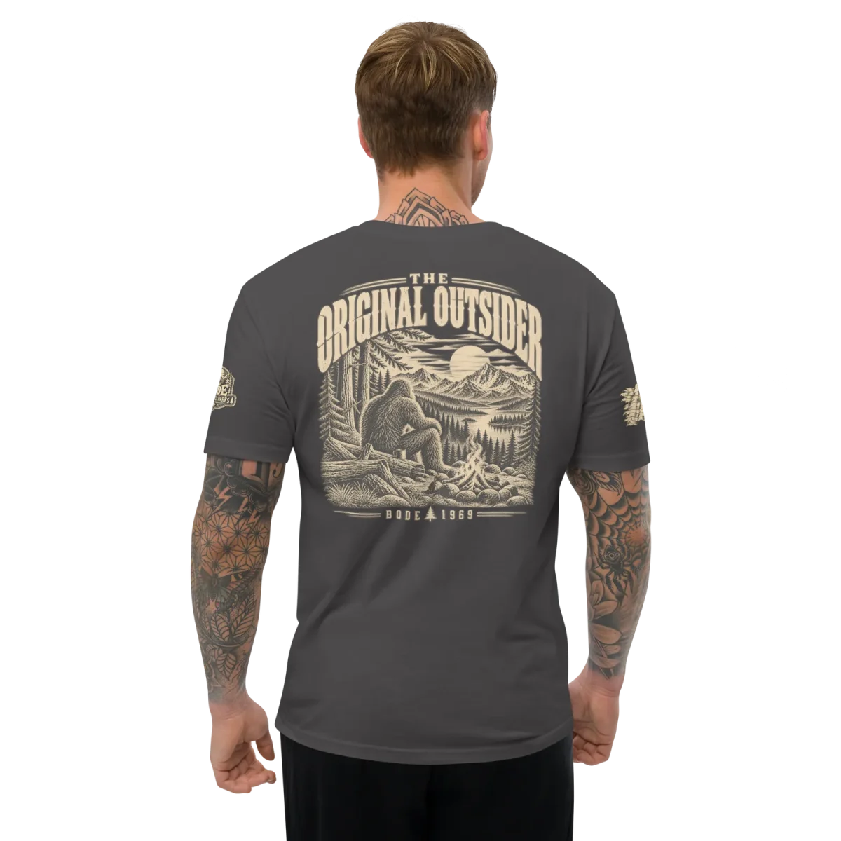 Original Outsider, Heavy Metal, back, worn