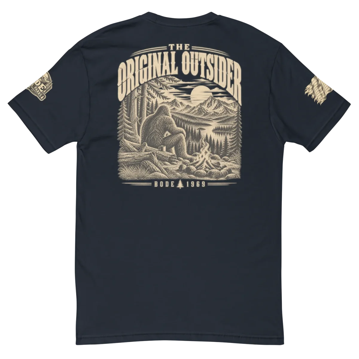 Original Outsider, Midnight Navy, back
