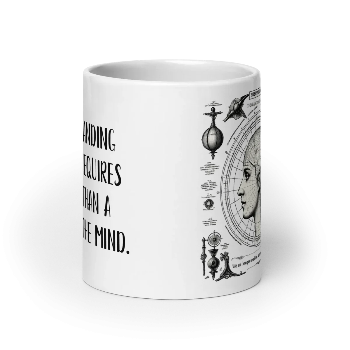 Phrenology Mug, view 1