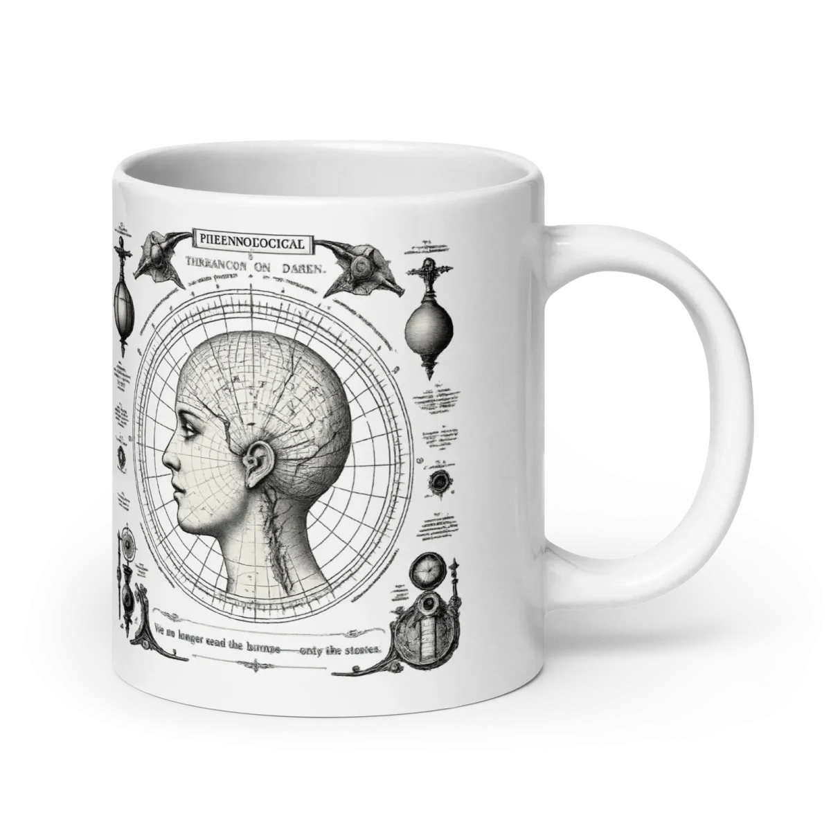 Phrenology Mug, view 3