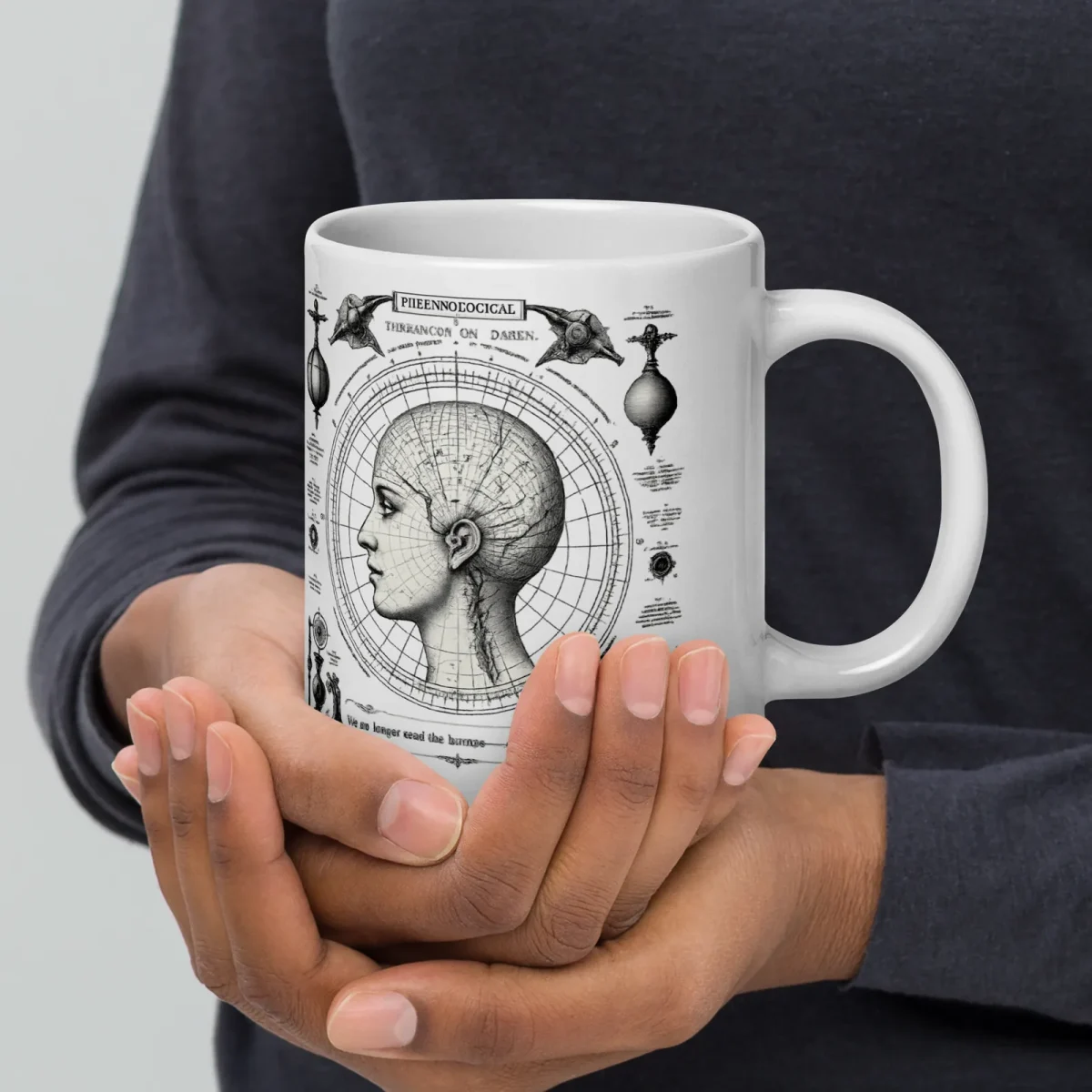 Phrenology Mug, view 4