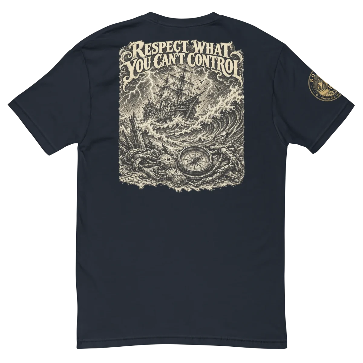 Respect What You Can't Control, Midnight Navy, back
