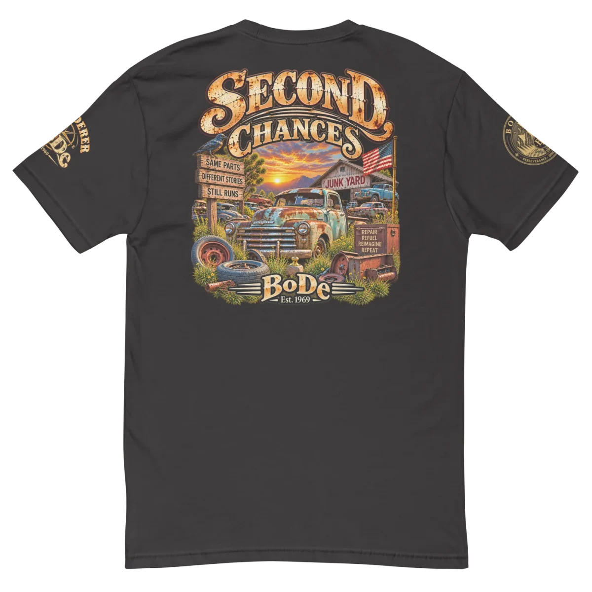 Second Chances, Graphite Black, back