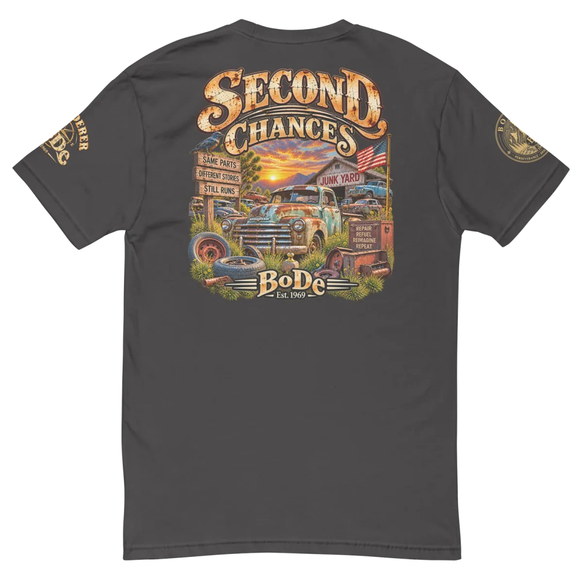 Second Chances, Heavy Metal, back