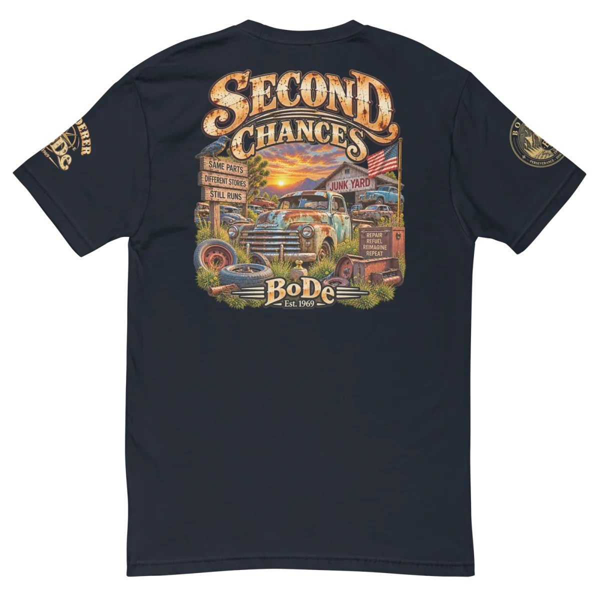Second Chances, Midnight Navy, back