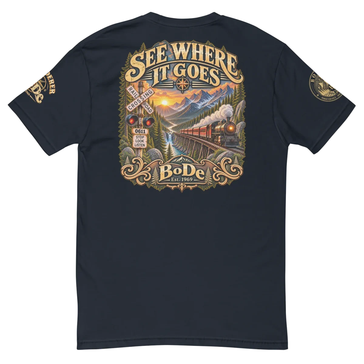 See Where It Goes, Midnight Navy, back
