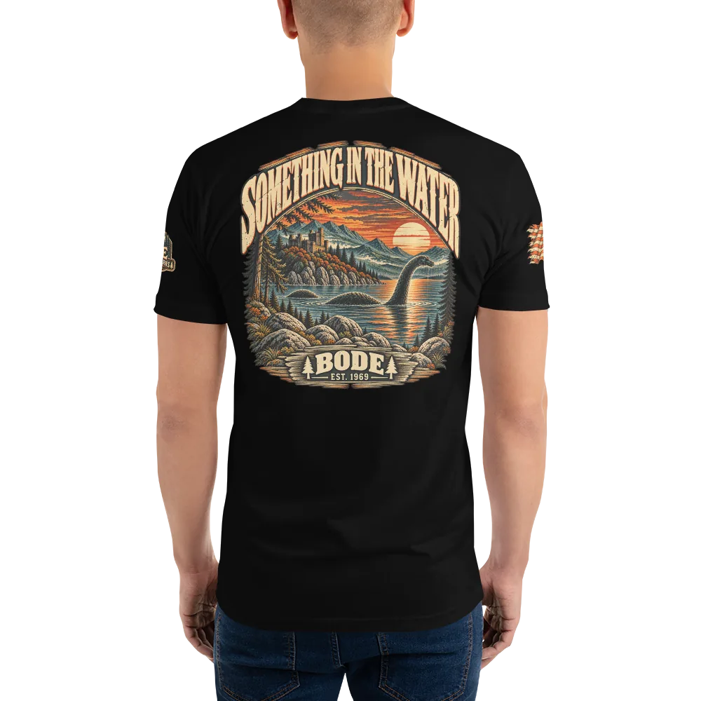 Something in the Water, Black, back, worn