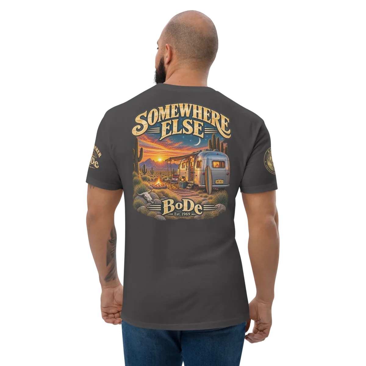 Somewhere Else, Heavy Metal, back, worn
