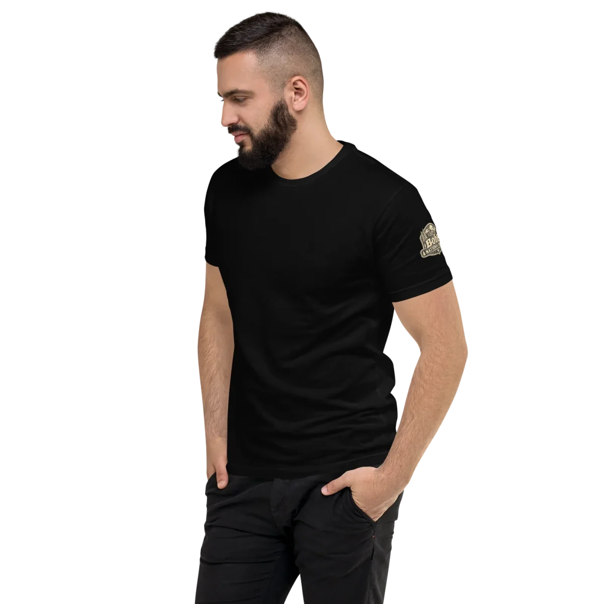 Stay Wild, Black, sleeve badge