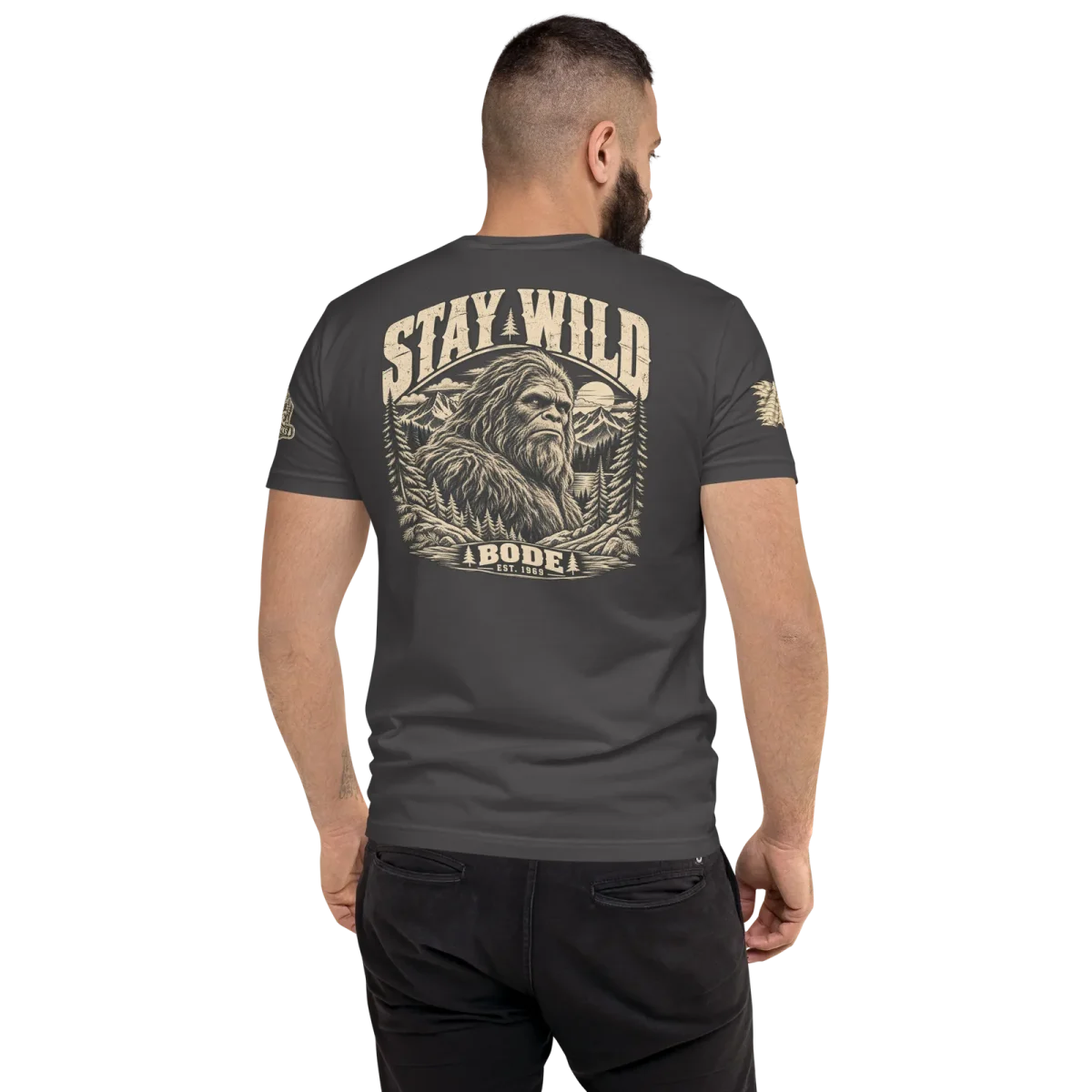 Stay Wild, Heavy Metal, back, worn