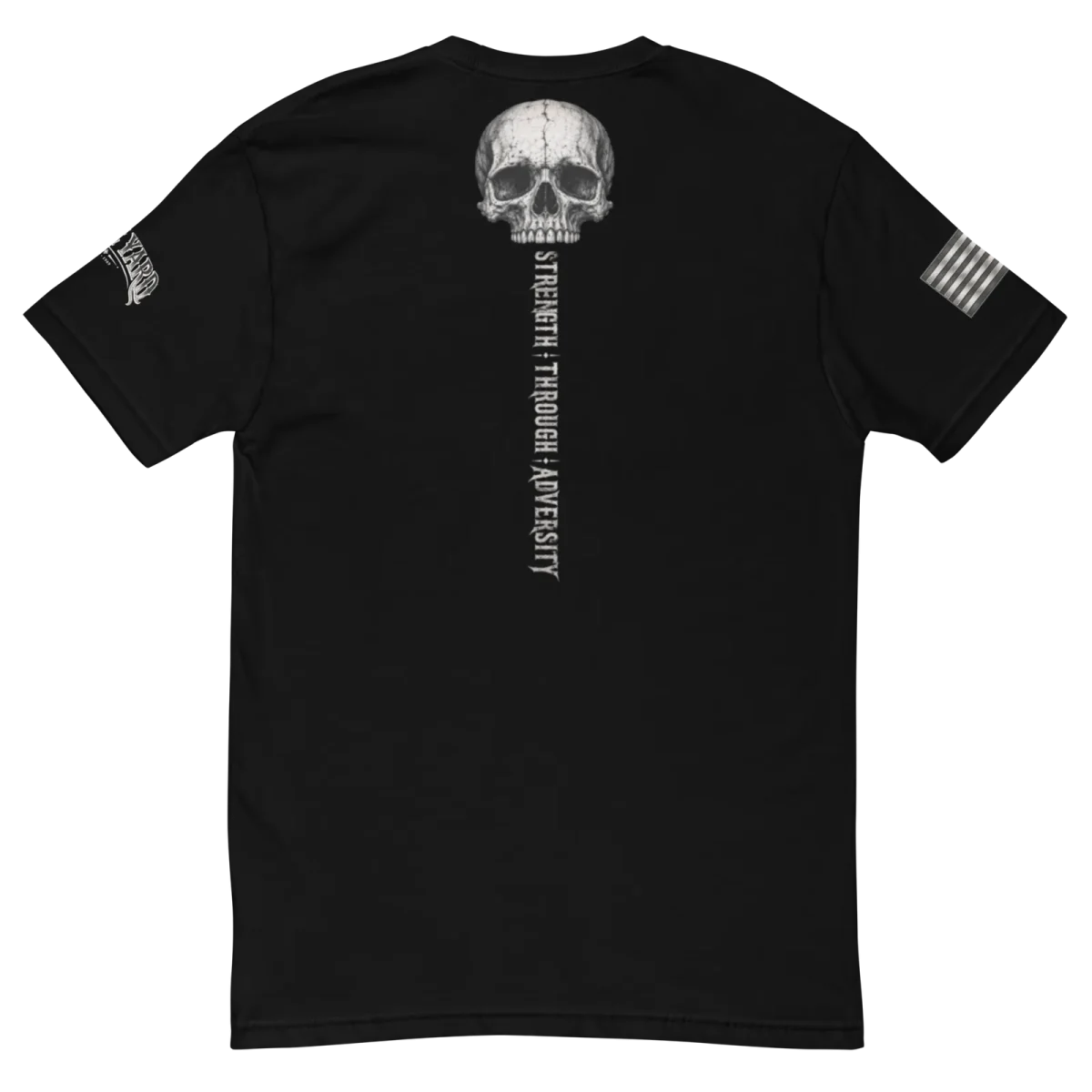 Strength Through Adversity, Black, back