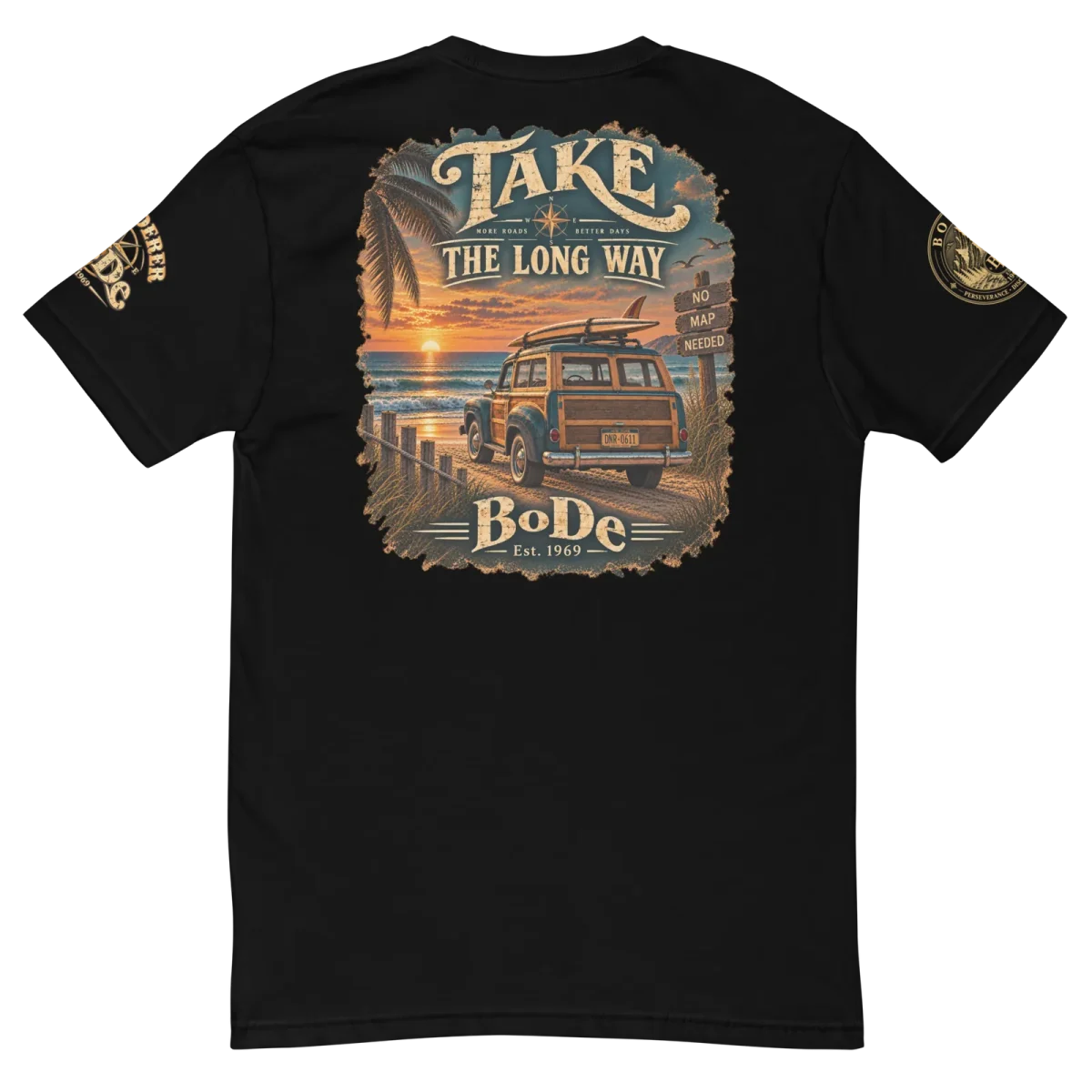 Take the Long Way, Black, back