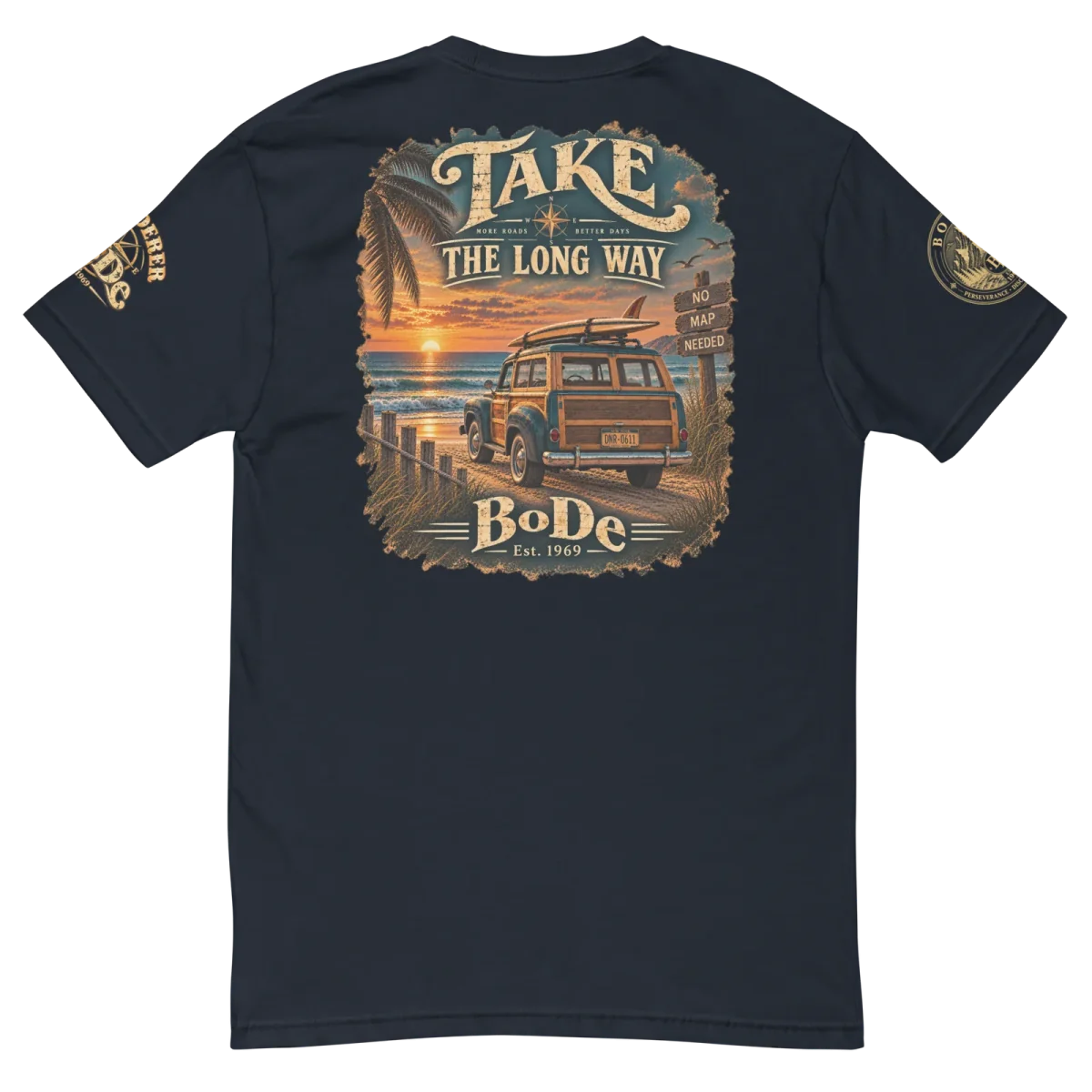 Take the Long Way, Midnight Navy, back
