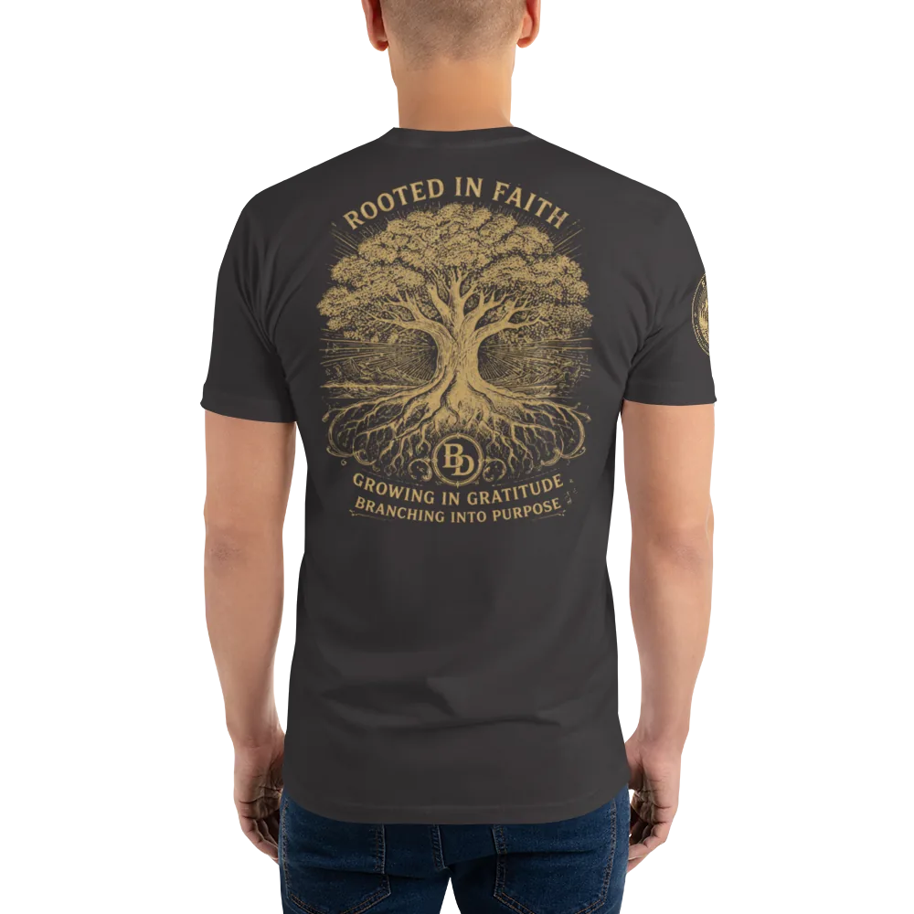 Tree of Life, Graphite Black, back, worn