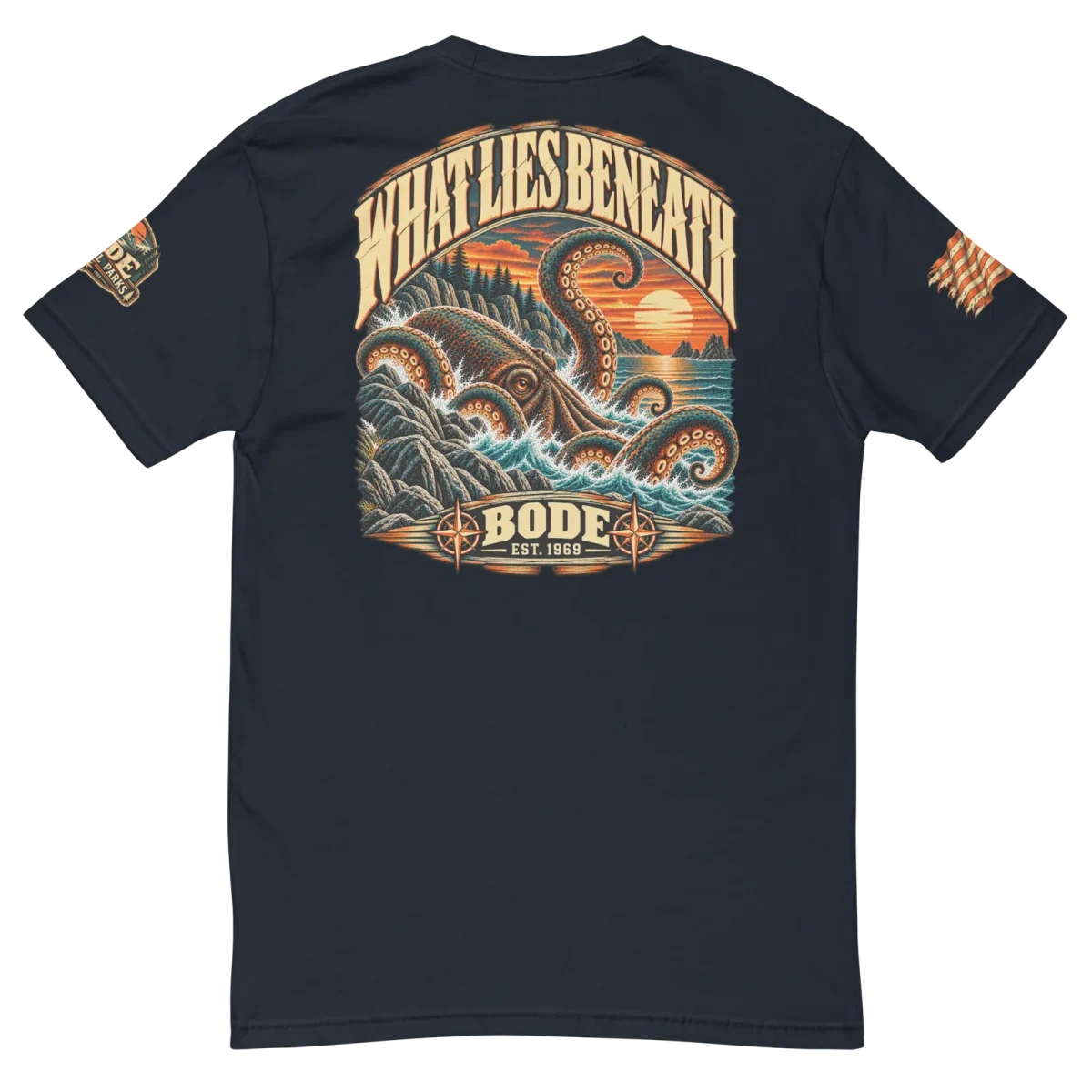 What Lies Beneath, Midnight Navy, back