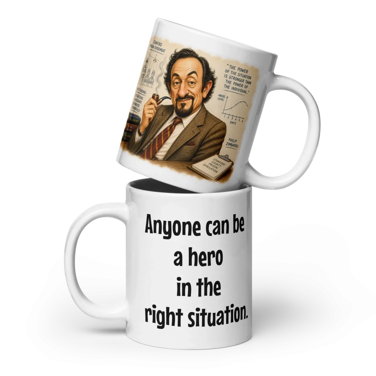Zimbardo Mug, view 2
